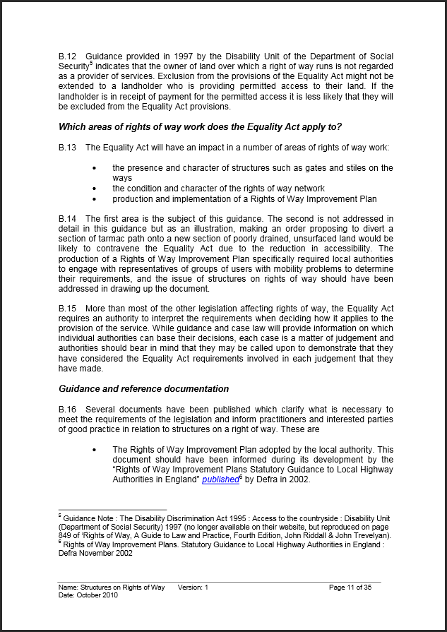 Authorising structures Inside